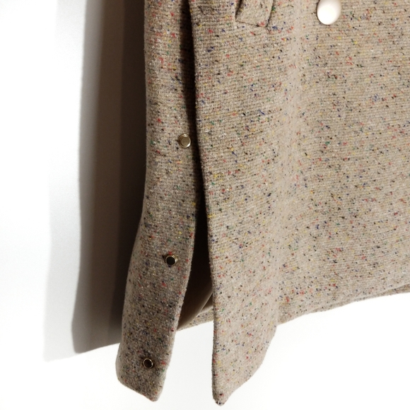 PEACEBIRD | Street Wool Blend Oversized Coat - Picture 5 of 16